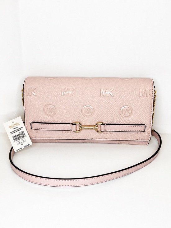Michael Kors Handbags - NWT Michael Kors Carson Powder Blush WOC